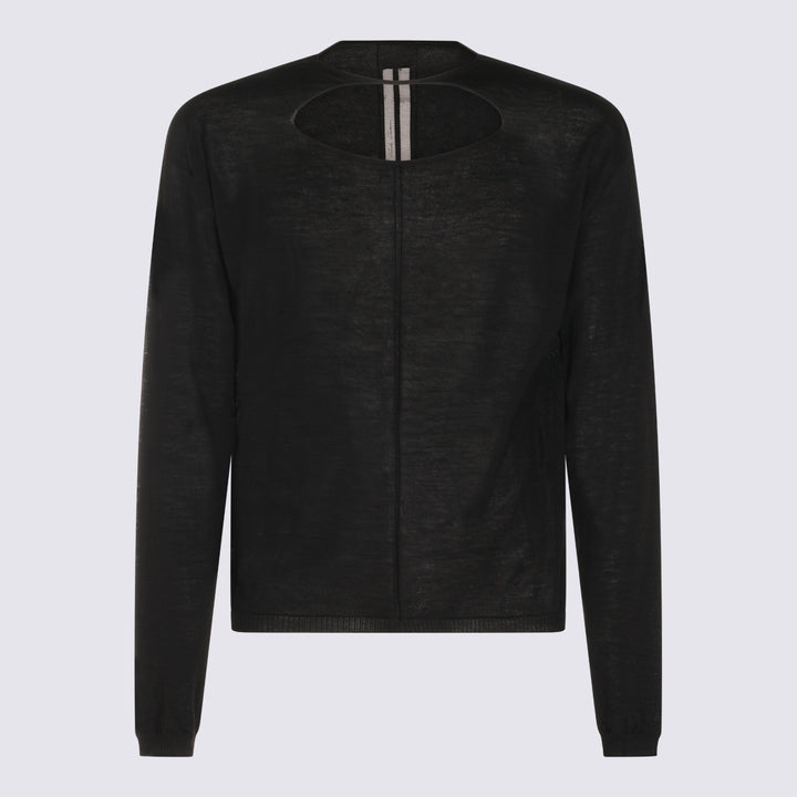 Rick Owens Sweaters - Nero | 6174f7242fef12b135c4fc6e334d0c8e3add5d26