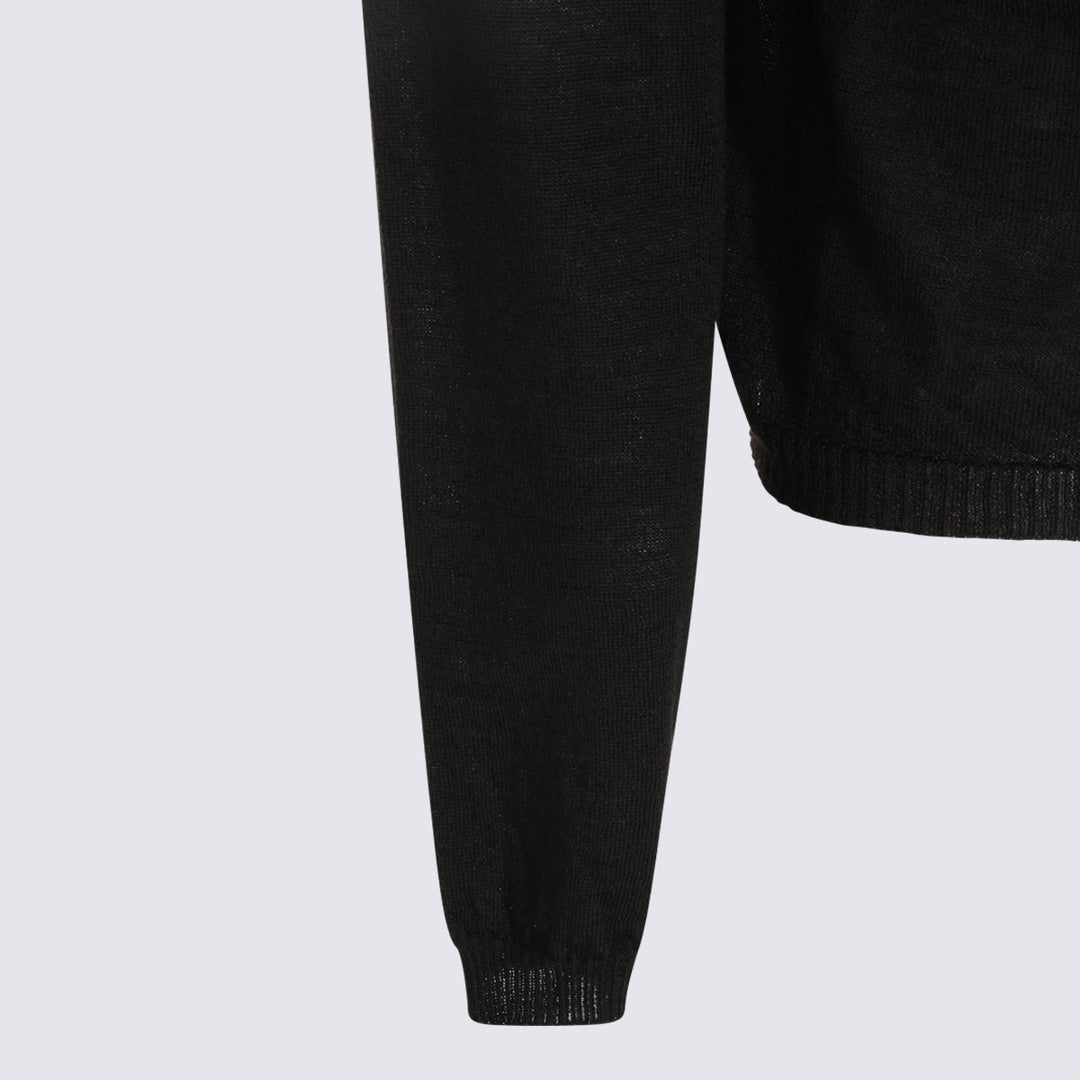 Rick Owens Sweaters - Nero | eba540001a6063d70580c8943536b3dc490f3a7f