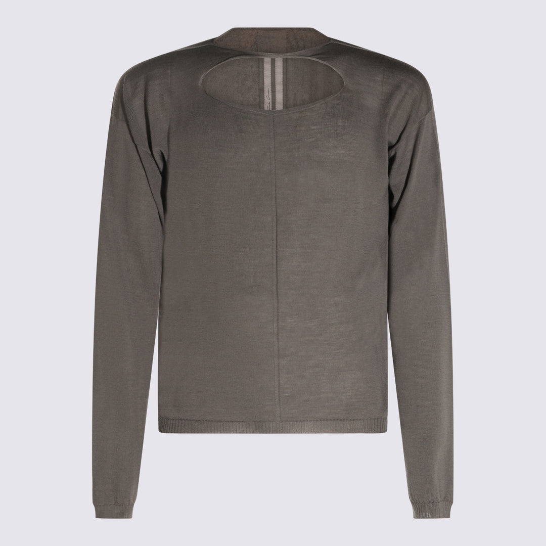 Rick Owens Sweaters - DUST | cf38b72d5b818331e9c412dd7fb2bc6281a2ed37