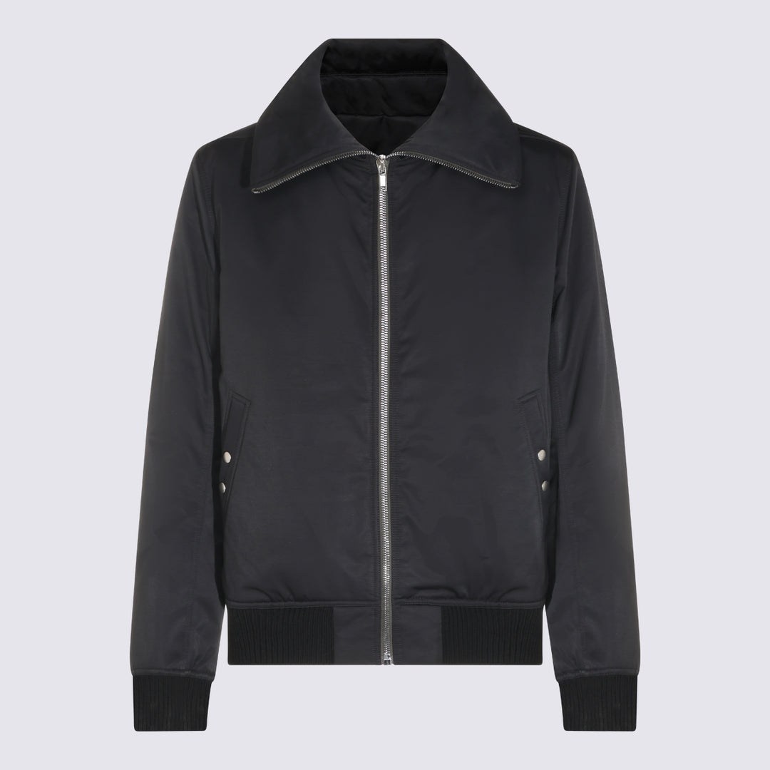 Rick Owens Jackets - Nero | a7ebc7e5359b9c28982fa7677a757d5ce0917f57