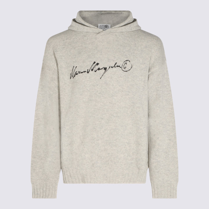 Mm6 Maison Margiela Sweaters - Grey | 12ef1e22c8eef26b020167997a29fc60f31bea10