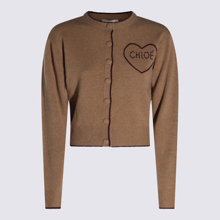 Chloè Sweaters - BLEACHED BROWN | 1c1f91f1ae4c6ab4e029c237937f686d3e9c7364