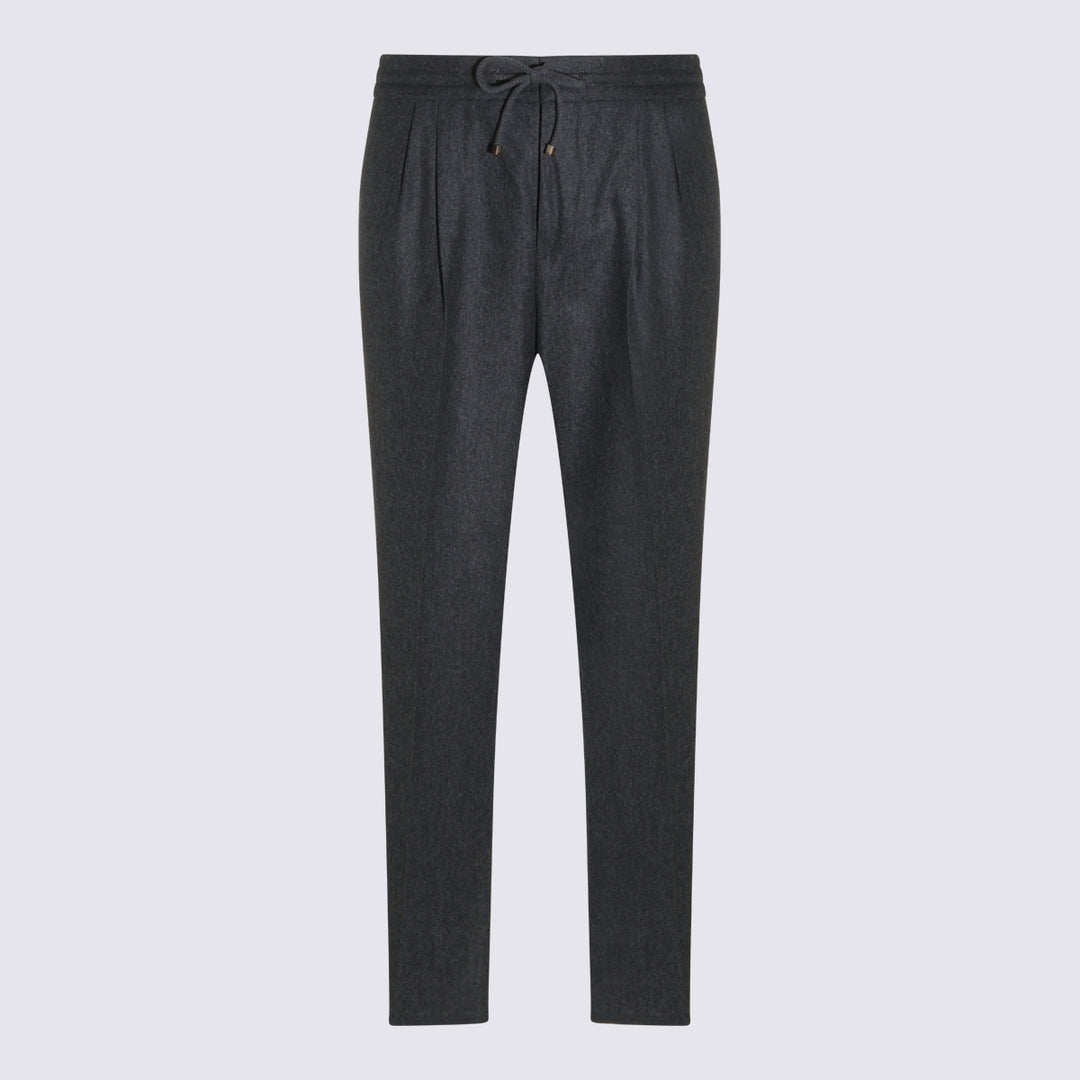 Brunello Cucinelli Trousers - Dark grey | 3585dd90a2ad42ad733b5622e5ca4ac2b362cdb2