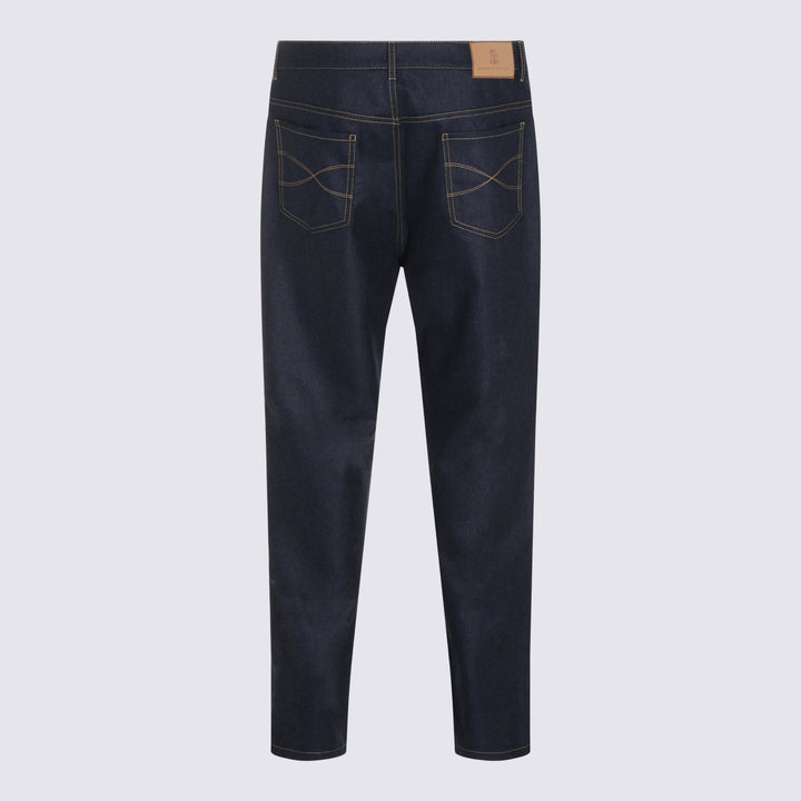 Brunello Cucinelli Trousers - Navy | a6fae94cdc220d30a72d2228582fe51c4f777c05
