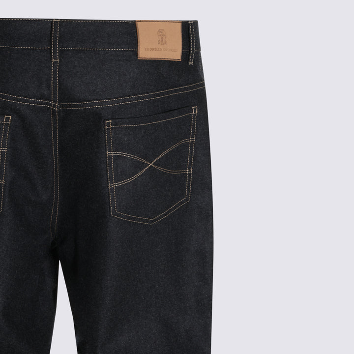 Brunello Cucinelli Trousers - Dark grey | 39919ccaa26e3c6862a69978c80f18dab5a223de