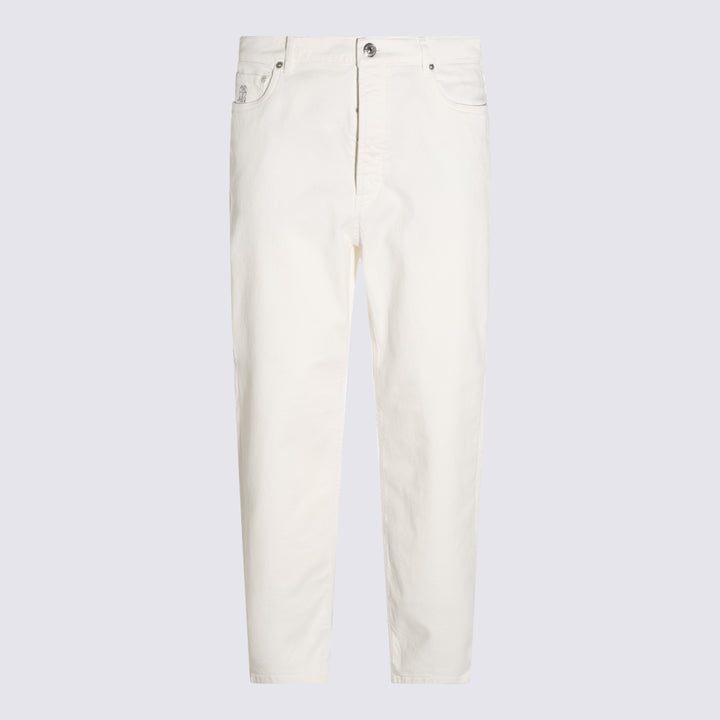 Brunello Cucinelli Jeans - Bianco | d3f1ab39e48f0658c010c3791057997b0d194a21