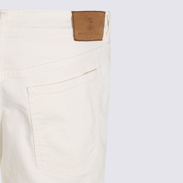 Brunello Cucinelli Jeans - Bianco | 6f61a61600fabd8d227ef0f86aebc82742a48dc9