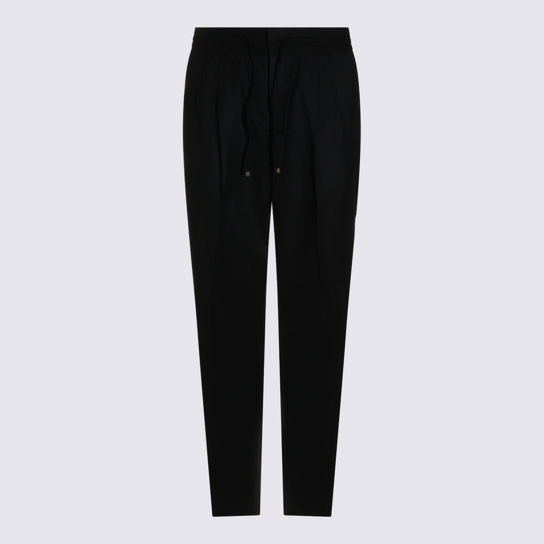 Brunello Cucinelli Trousers - Nero | 6ee1145c4788b21309d970011458a22b1058fa45