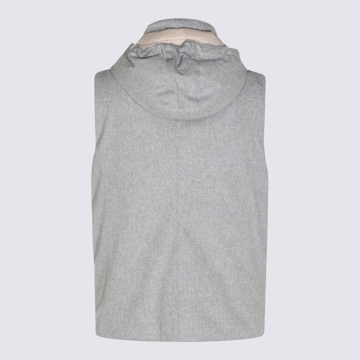Brunello Cucinelli Coats - Grey | 03b6b0c6a34dc54dc7a70bc403624d79c049da9a
