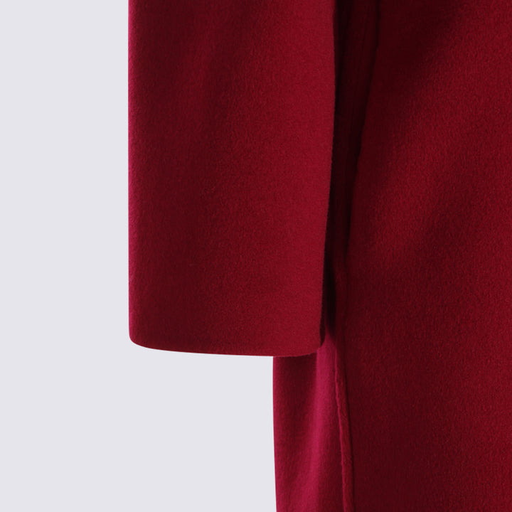 Alberta Ferretti Coats - Bordeaux | a1fbae2b30f19a6741074da7a9f6c466a14bdbac