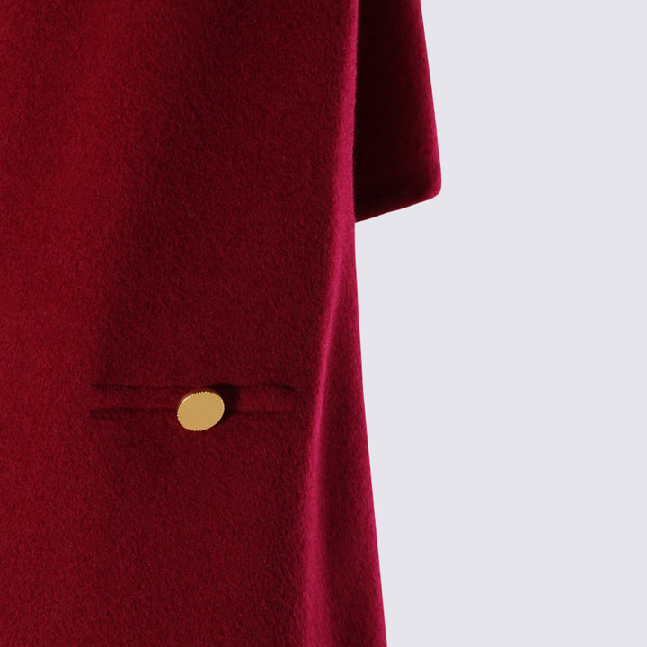 Alberta Ferretti Coats - Bordeaux | 35a4ebfa209c3445bf267f70572fce24be098705