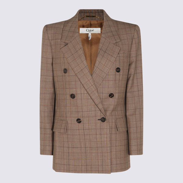 Jackets Brown/Beige