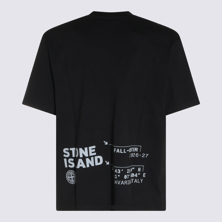 Stone Island T-shirts and Polos - Nero | 2d14f3b2a0ce71bec87a1fa5dde3165387b83d53