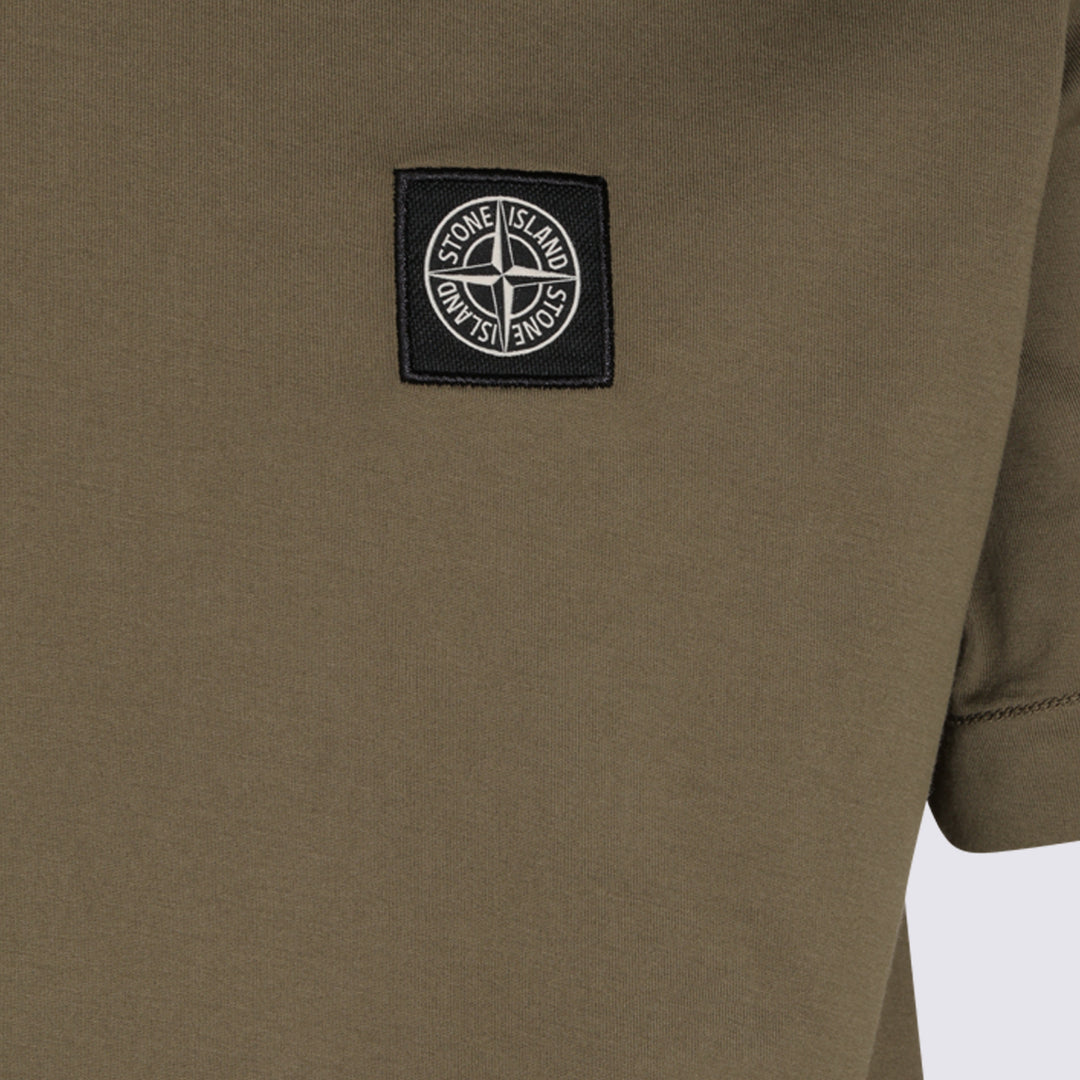 Stone Island T-shirts and Polos - MILITARY GREEN | ab89f3c35131e01d0059269c76b6c567550672bc