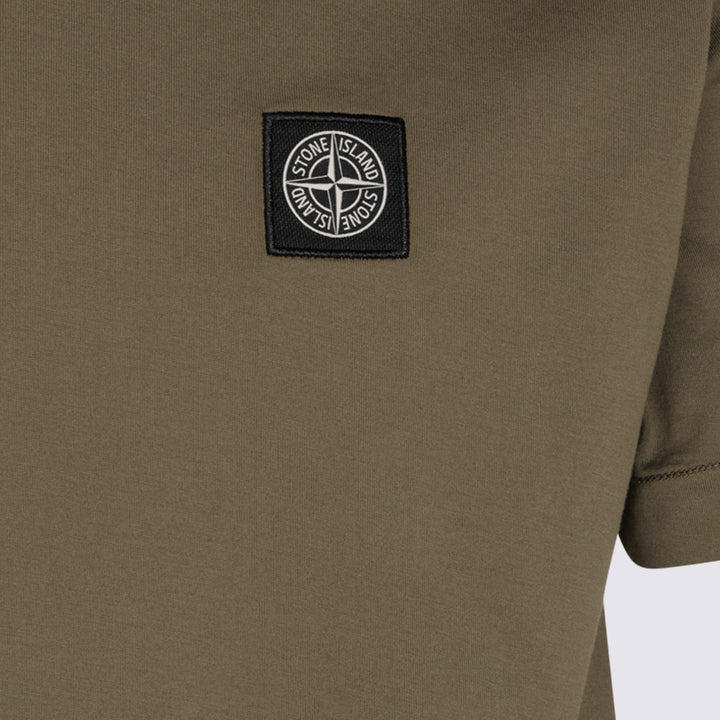 Stone Island T-shirts and Polos - MILITARY GREEN | ab89f3c35131e01d0059269c76b6c567550672bc
