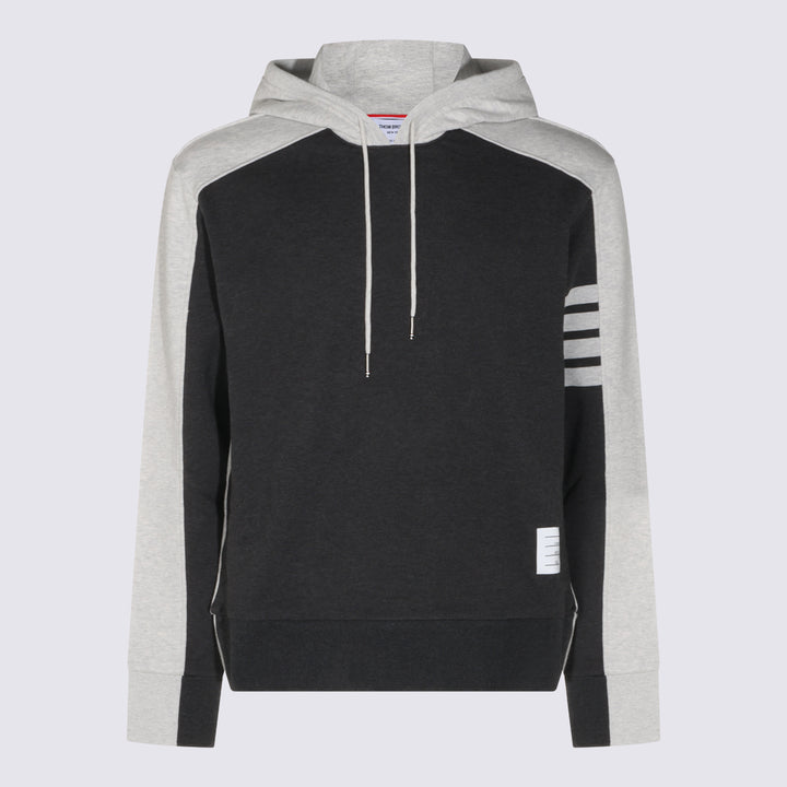 Thom Browne Sweaters - DARK GREY/PALE GREY | 06c2b3a4f9249a05a8935481aba2c3a8150a9dff