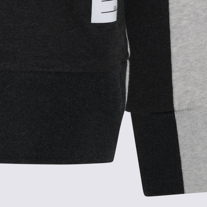 Thom Browne Sweaters - DARK GREY/PALE GREY | 2b1ffe7e55bd4e02fa2eae845726ecddd2e740d3