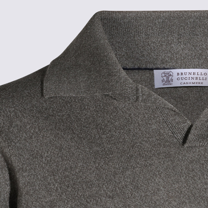 Brunello Cucinelli Sweaters - Army | 07188647ba6f88d2b6f40bbbbb66d034533fb175