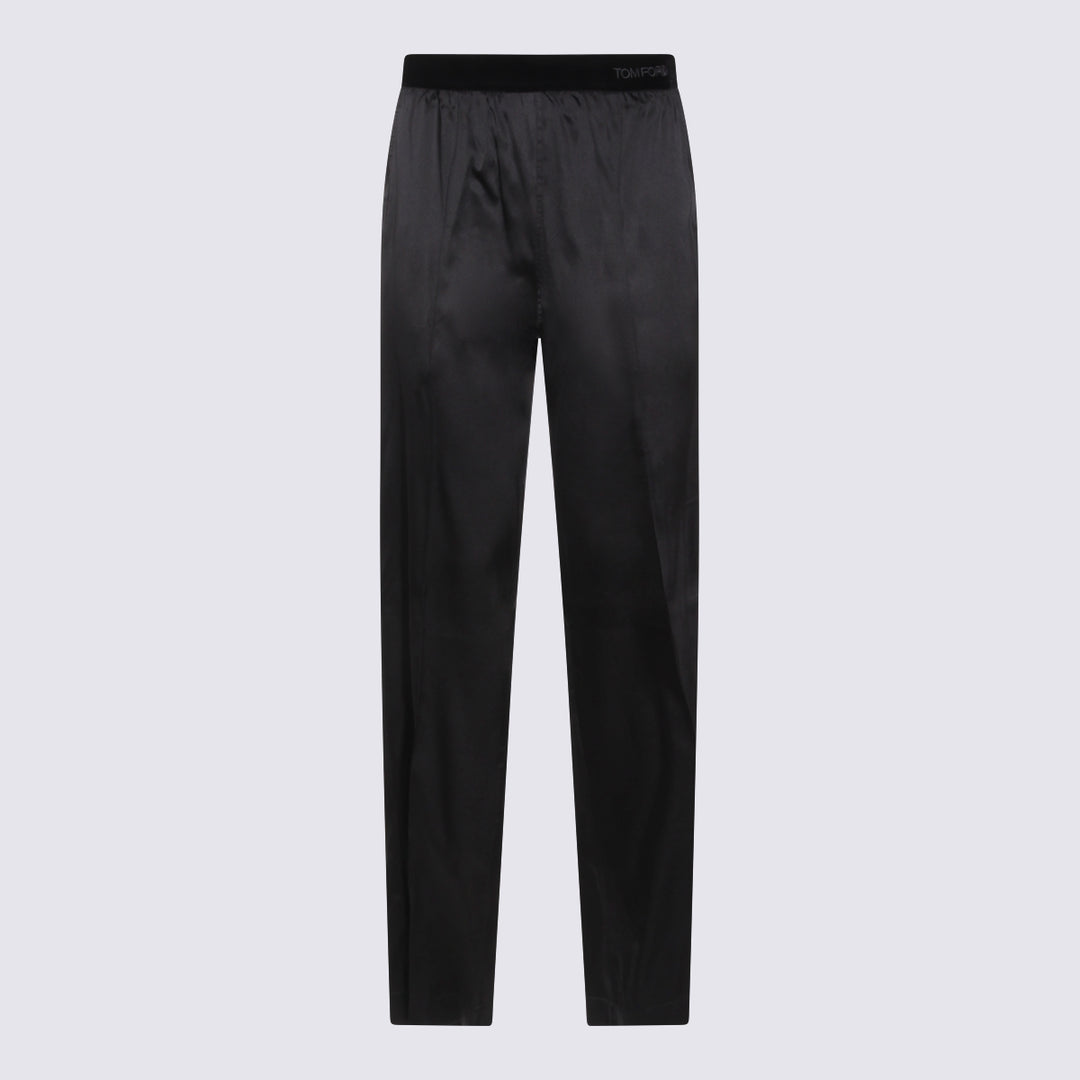 Tom Ford Trousers - Nero | 7cd225daec9347d73d41c34db86225bf2ffdb036