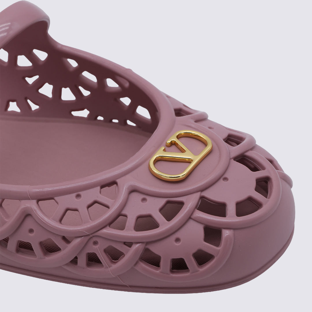 Valentino Garavani Flat shoes - SOFT PINK | e0633bed31867e73af50a9736708403db8756d66