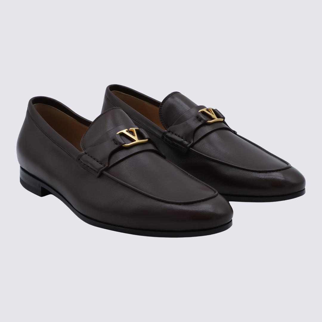 Valentino Garavani Flat shoes - Marrone | 22faa212ec30a99d7ba0eabc1fe90f968c97e1f1