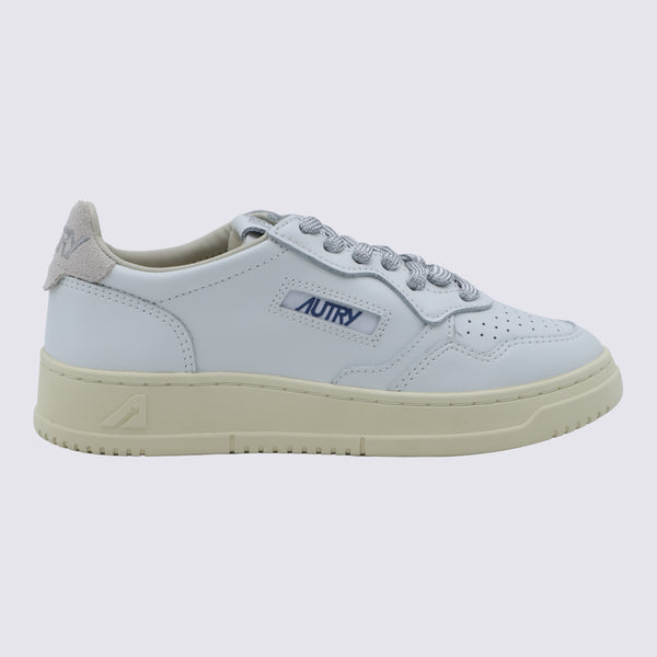 Sneakers Leat/Swoll Wht/Silver
