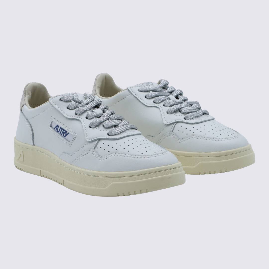 Autry Sneakers - LEAT/SWOLL WHT/SILVER | d871a3647f9b32fb24d665031d732aa2a61b5907