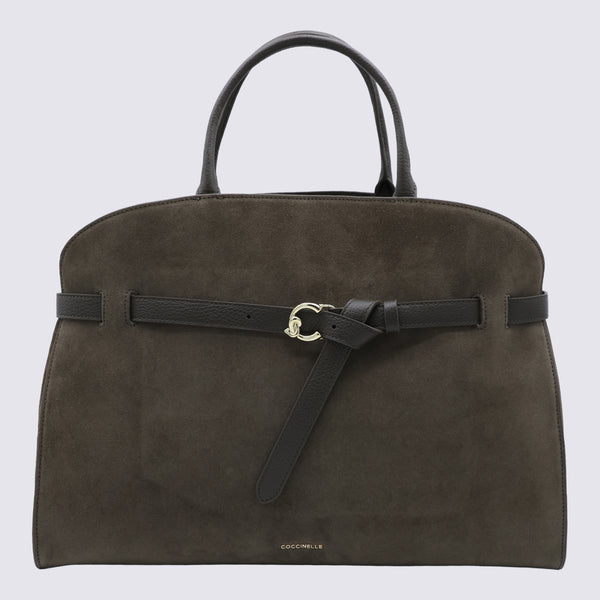 Bolsos metálicos y grises