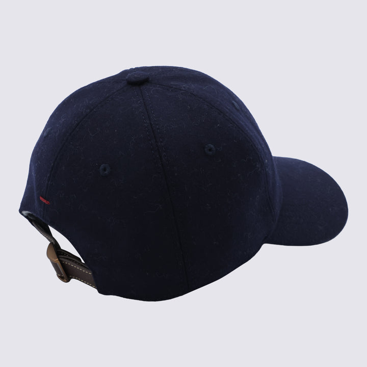 Brunello Cucinelli Hats - Navy | 5c267b63d7705afd601ab6ef49e49d70477f8d66