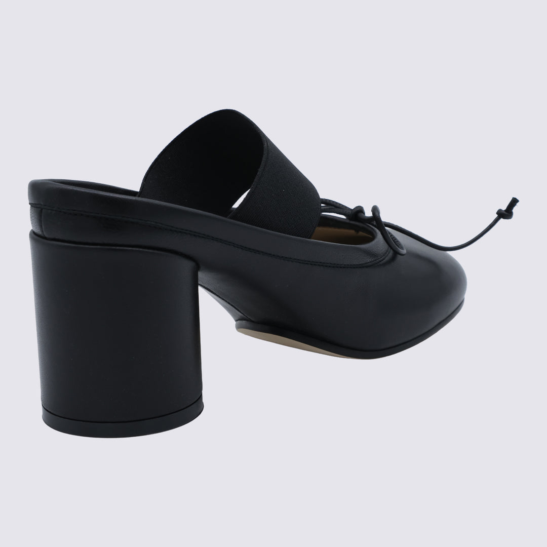 Mm6 Maison Margiela With Heel - Nero | f11b9b780fd75200b64ca859ad2b23e2f464f877