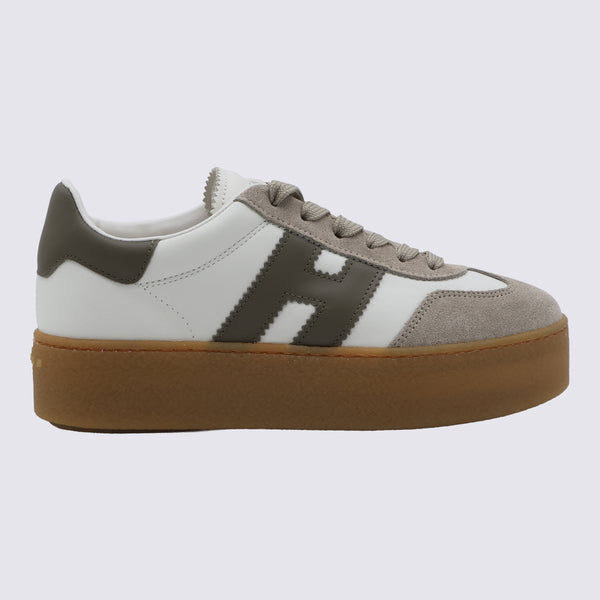 Sneakers Bianco/Khaki