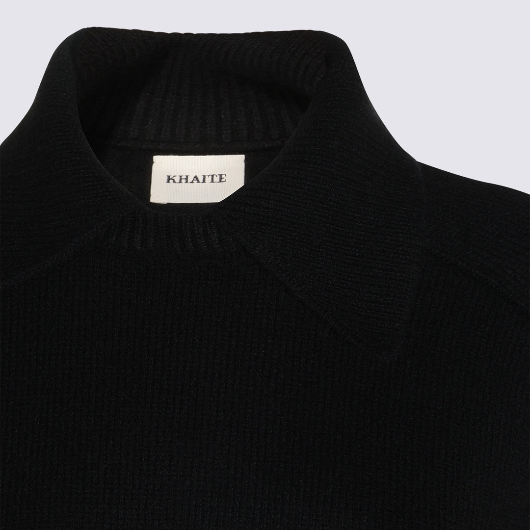 Khaite Sweaters - Nero | cf6d037d66d9ef99d8675e4753a8e40a6bad56d8