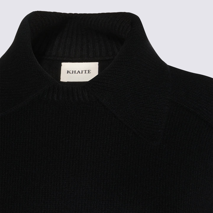 Khaite Sweaters - Nero | cf6d037d66d9ef99d8675e4753a8e40a6bad56d8