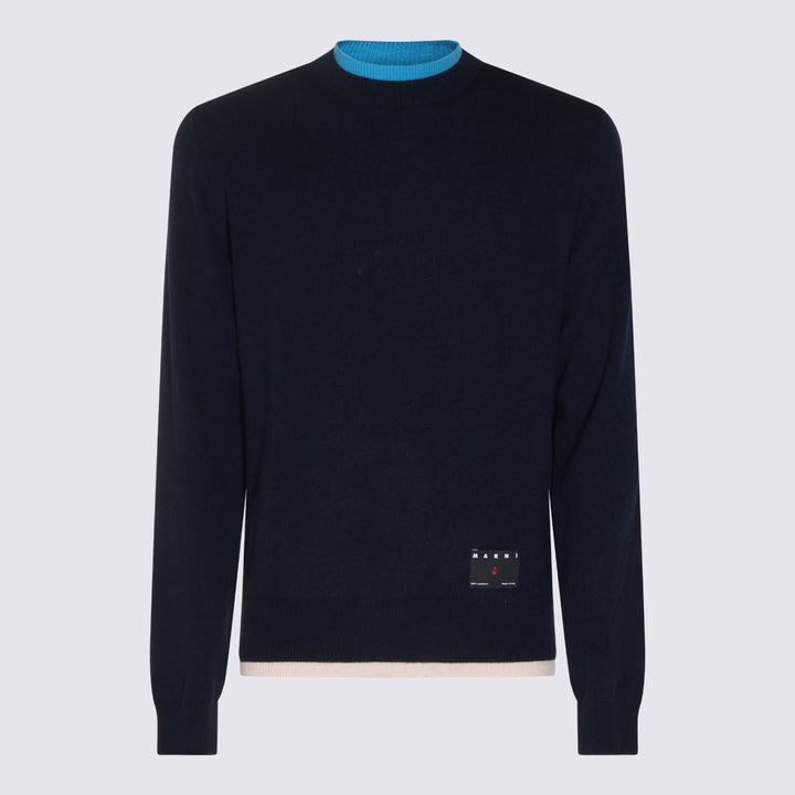 Marni Sweaters - MULTI BLUE | 7b80334d921119607306d35087a5baea7265e806