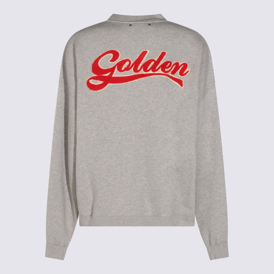 Golden Goose Sweaters - MELANGE GREY | 58bac54aab74f3a177ba392dffff64924c9536a4