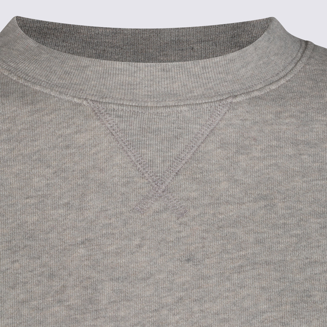 Golden Goose Sweaters - MELANGE GREY | bfd42dd57c02429316150c167ae4de90cf2287a8