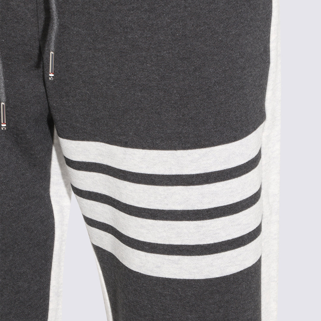 Thom Browne Trousers - DARK GREY/PALE GREY | c0714b891c2281dd085ffdf352f21065f886655a