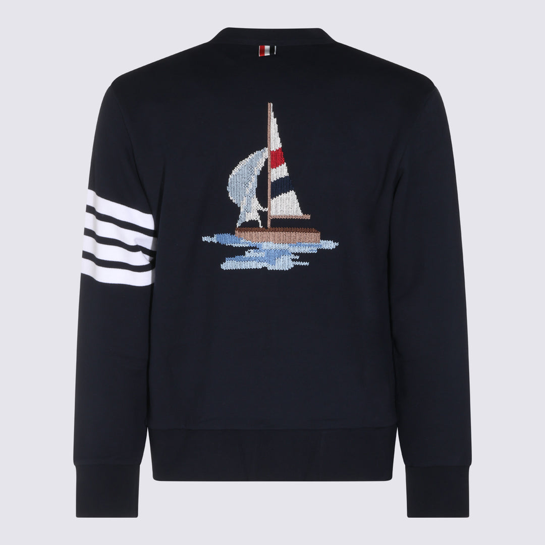 Thom Browne Sweaters - Navy | 3d3f38cb9dca0a90941596e9c648bd80a7d64765