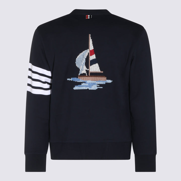 Thom Browne Sweaters - Navy | 3d3f38cb9dca0a90941596e9c648bd80a7d64765