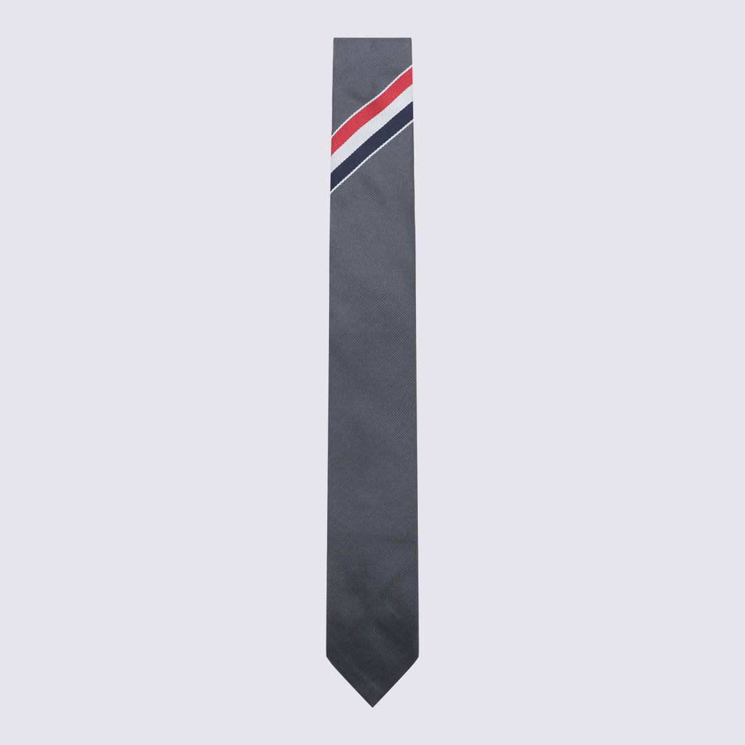 Thom Browne Ties - Dark grey | 8aca37f4778a8be207ff97e0eba0b2c90bb1fb04
