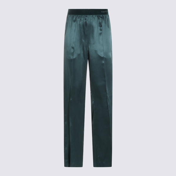 Trousers Teal