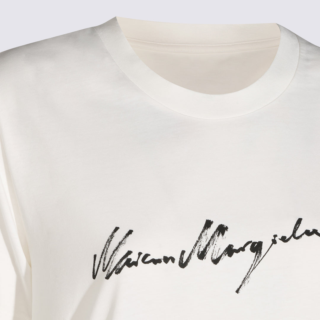 Mm6 Maison Margiela T-shirts and Polos - Bianco | c4f3e120f9345672bb8f434cb466eb897a8b0c6b