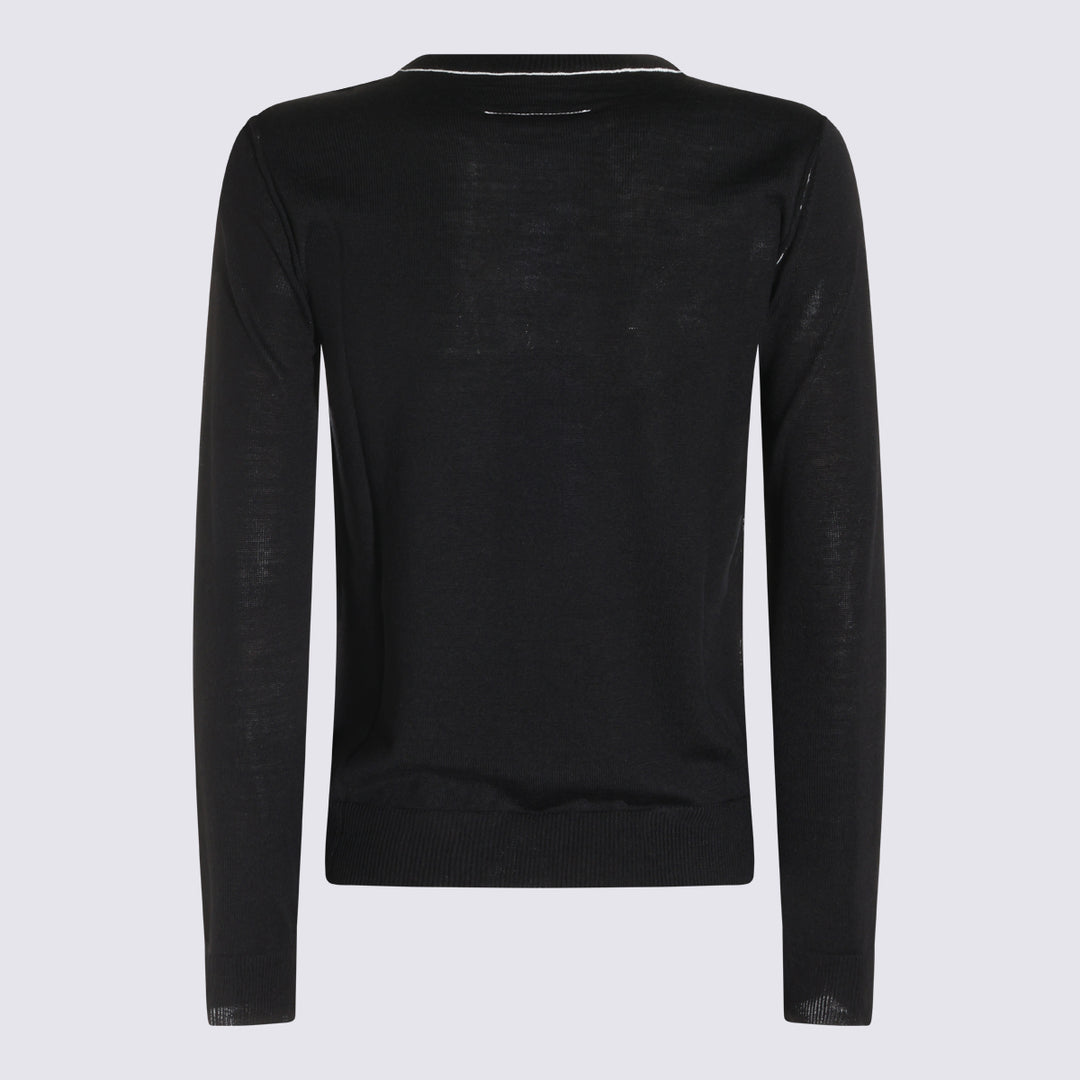 Mm6 Maison Margiela Sweaters - Nero | fdc44ef05e28a1d04000ed452e930148ae2f7cb8