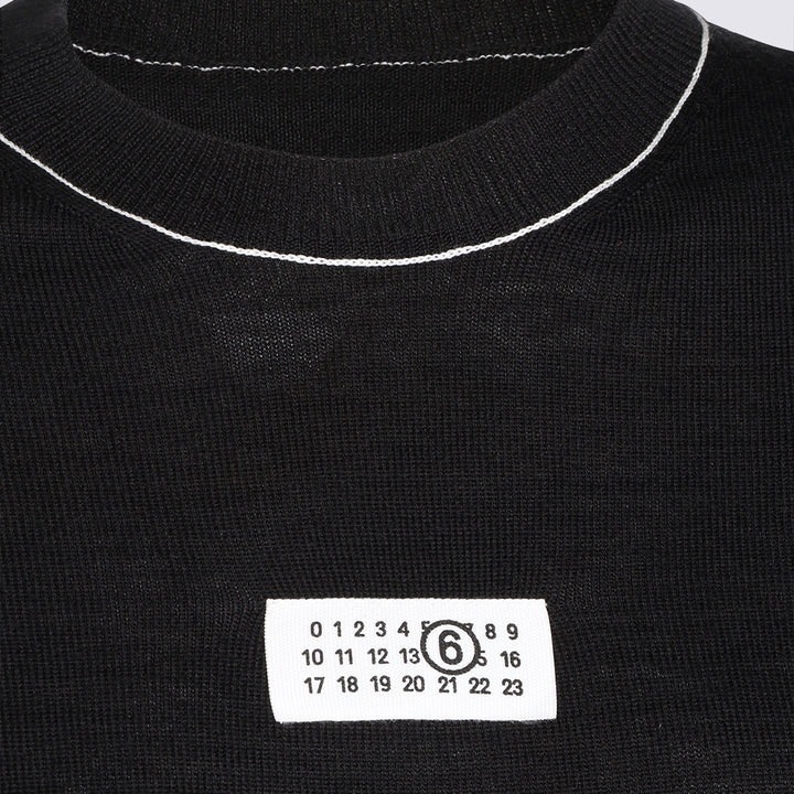 Mm6 Maison Margiela Sweaters - Nero | 64e13ee9a4bc4a3473c701ee0a84317a8df14572