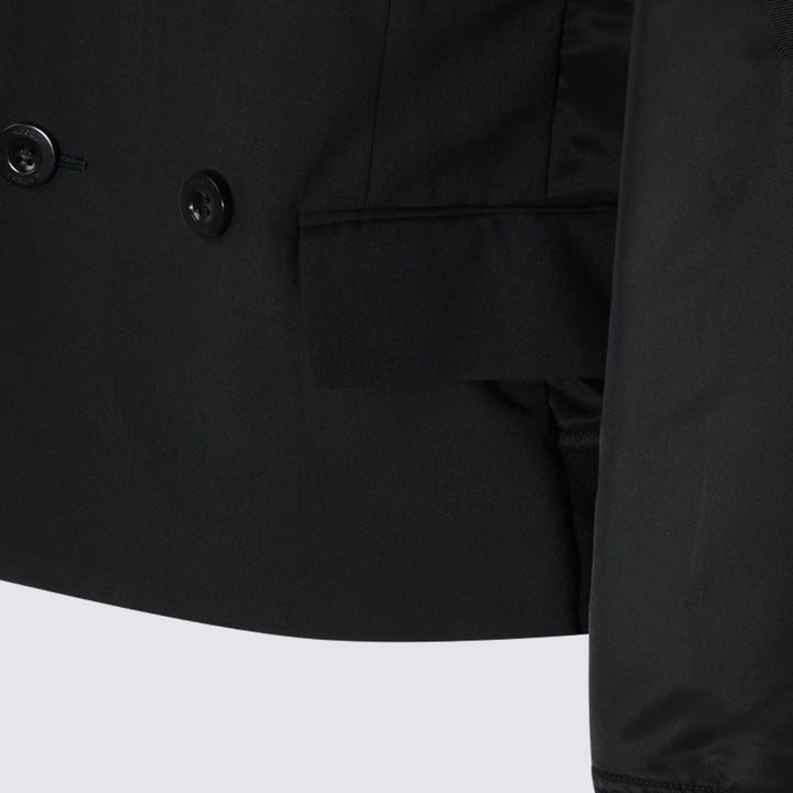 Sacai Jackets - Nero | 852b2735e5bf6e11caaebf43c827639f50cbce97