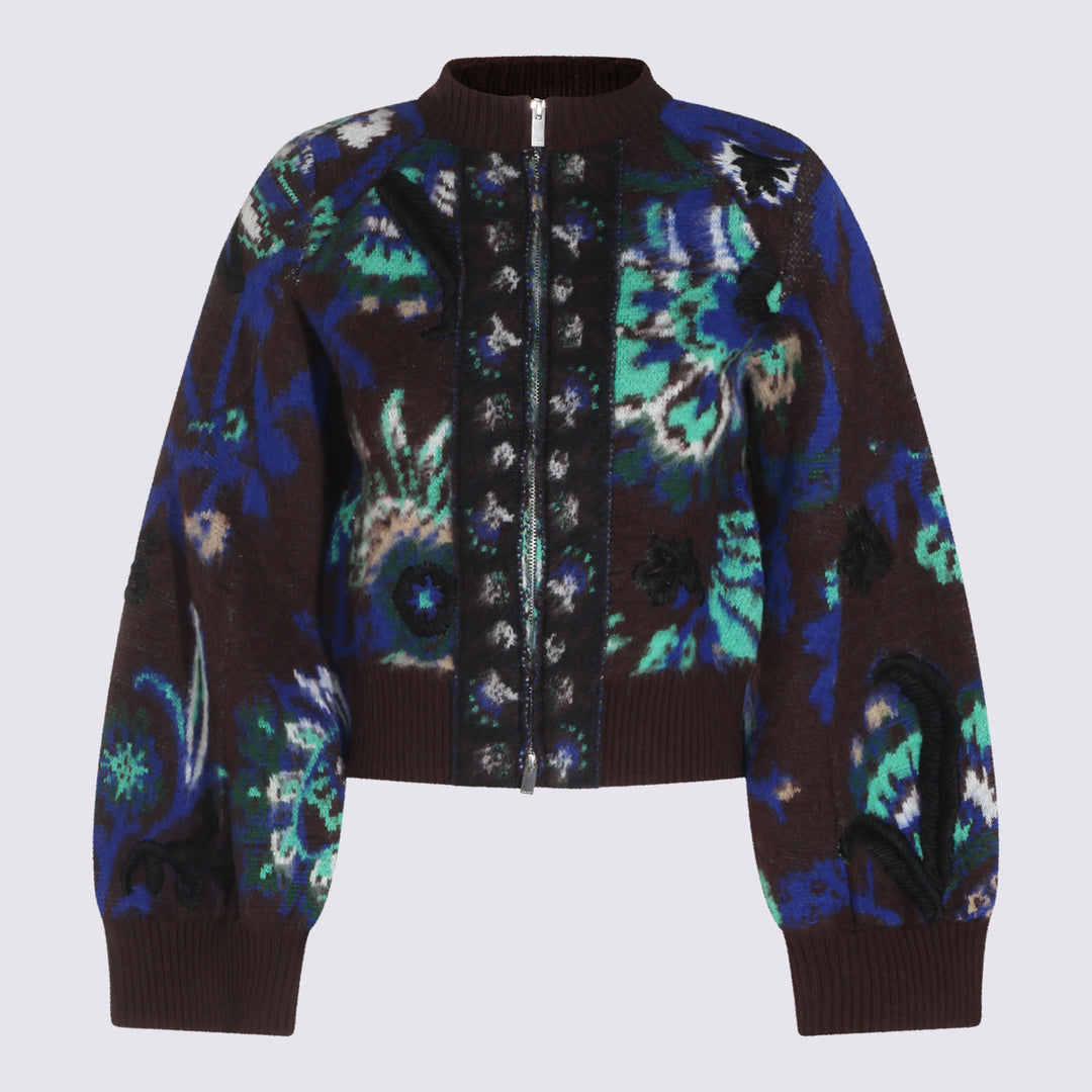 Sacai Sweaters - Marrone | f4f9376a50cad1d2f7e87d8649fe780547edcd86