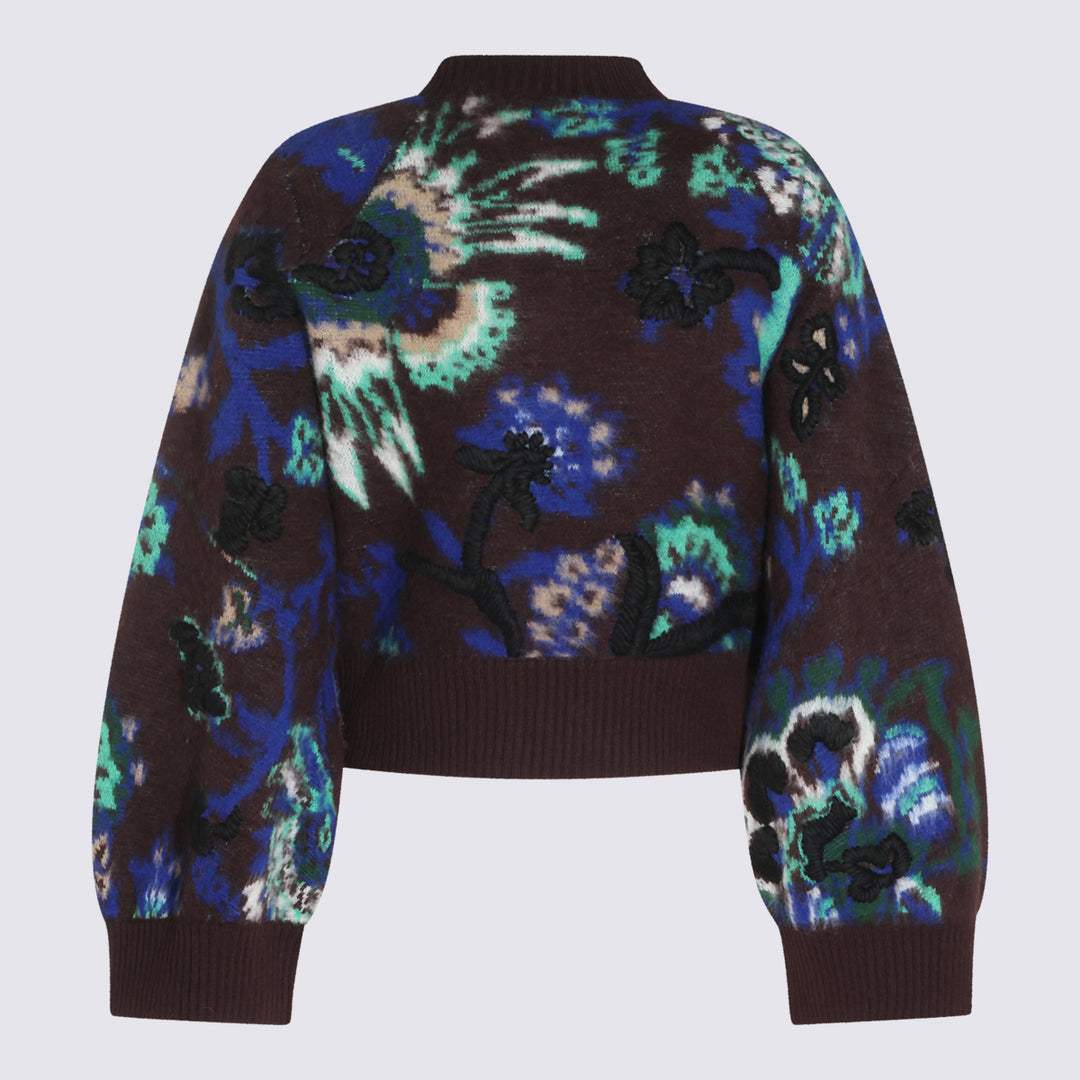 Sacai Sweaters - Marrone | 2a716cc6e7804f56d12a58475e13aa5782622598