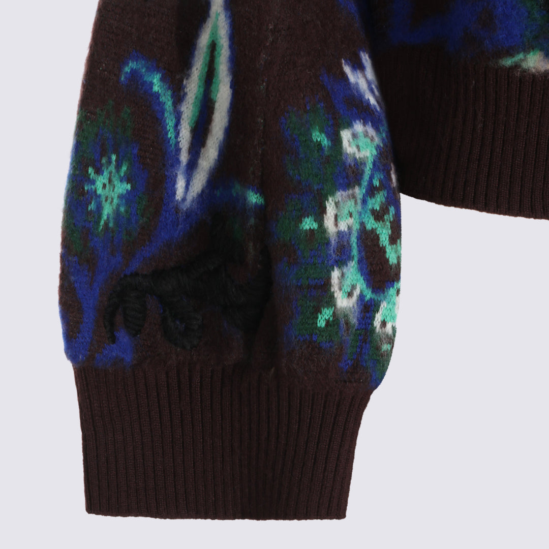 Sacai Sweaters - Marrone | 7e2bf6b6095cb64392807f5bebf18c18f3332347