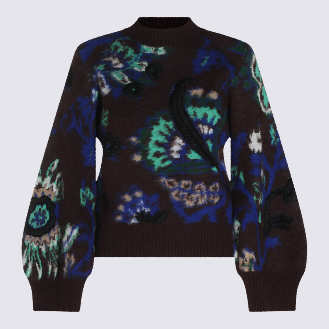 Sacai Sweaters - Marrone | 79001a727a16e12d09ef749f0dd1ded2aeae9e51