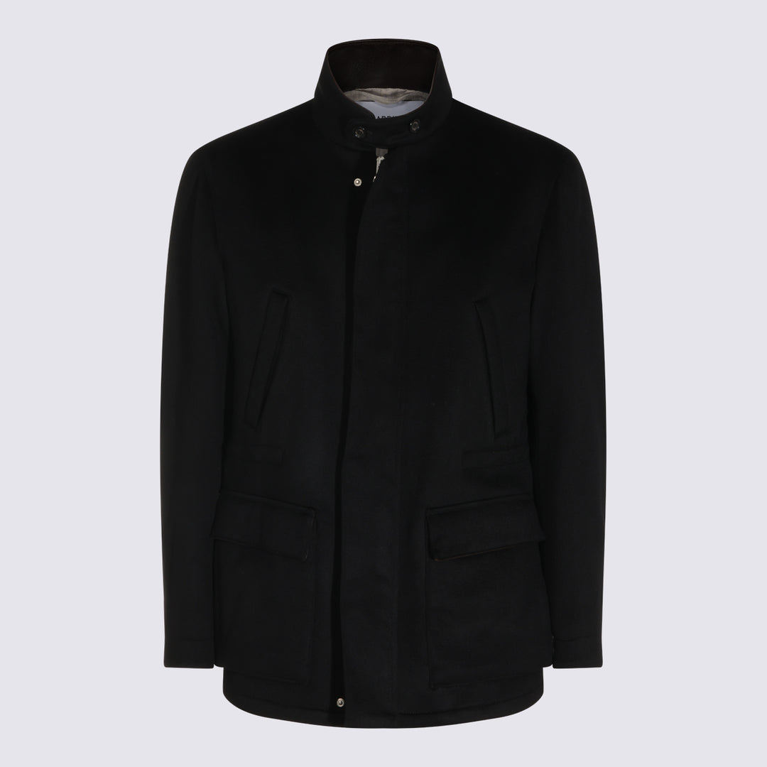 Lardini Coats - Nero | 9ee44f317d98d87b77c41997d26771121cc9b01e